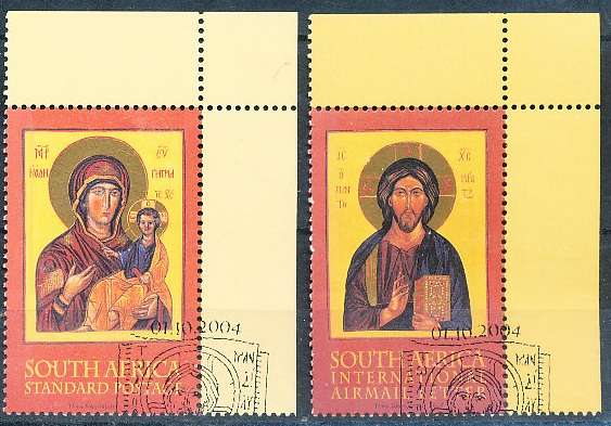 RSA -  2004  -   Christmas  SET  - FINE  CTO USED