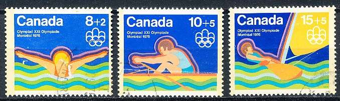 CANADA  1975  - Olympic Games - Montreal    FULL  SET -   FINE  USED