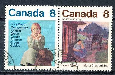 CANADA  1975  - Canadian Writers  FULL  SET -   FINE  USED