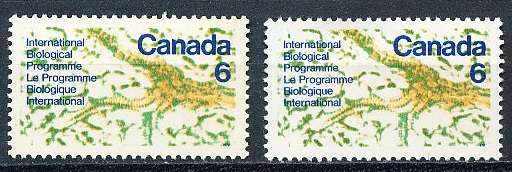CANADA  1970  -  Biological Programme  -  FINE  MINT and USED