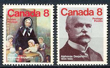 CANADA  1975  - Canadian Celebrities  FULL  SET -   FINE  MINT