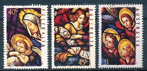 AUSTRALIA  1995 -   Christmas  SET     -   FINE  USED