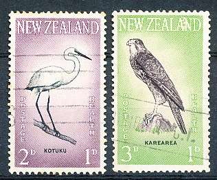 NEW ZEALAND   - 1961    Health Stamps - Birds   -  FINE USED