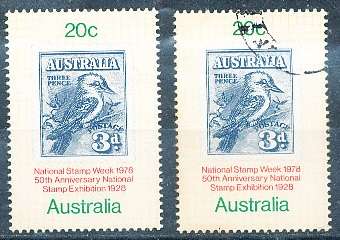 AUSTRALIA  1978 -    National Stamps Week -   FINE  MINT and   USED