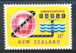 NEW ZEALAND   - 1963   Trans-Pacific Telephone Cable   -  MINT