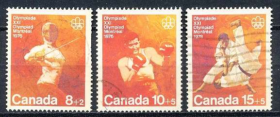 CANADA  1975  - Olympic Games - Montreal    FULL  SET -   FINE  USED