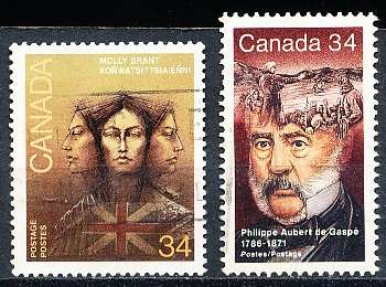 CANADA  1986  -   Anniversaries  FULL  SET -  FINE  USED