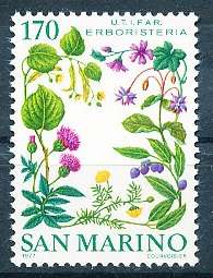 SAN MARINO  1977  -  Healing Stamps  SINGLE ISSUE     - FINE  MINT