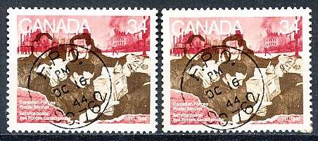 CANADA  1986  -  Canadian Forces Postal Service -  FINE  MINT and USED