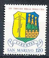SAN MARINO  1979  - Crossbow Tournament  SINGLE ISSUE     - FINE  MINT
