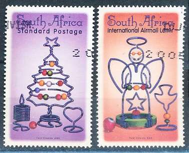 RSA -  2005  -  Christmas   SET  - FINE  POSTALLY USED