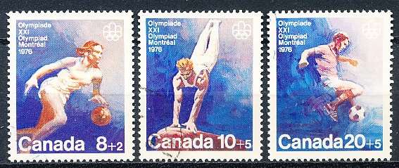 CANADA  1976  - Olympic Games - Montreal    FULL  SET -   FINE  USED