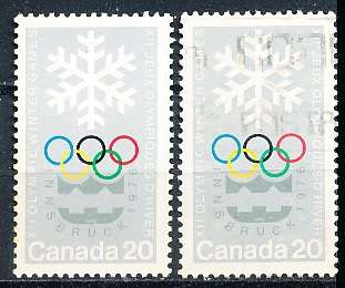 CANADA  1976  -    Winter Olympic Games - Austria -  FINE  MINT and USED