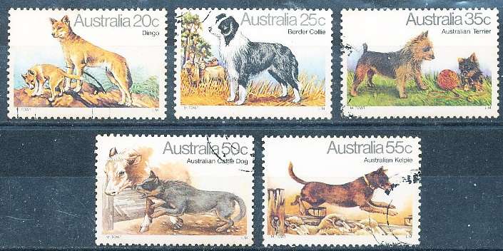 AUSTRALIA  1980 -    Dogs  SET   -   FINE   USED