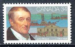 CANADA  1986  -  John Molson (Businessman) -  FINE  MINT