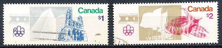CANADA  1976  - Olympic Games - Montreal    FULL  SET -   FINE  USED