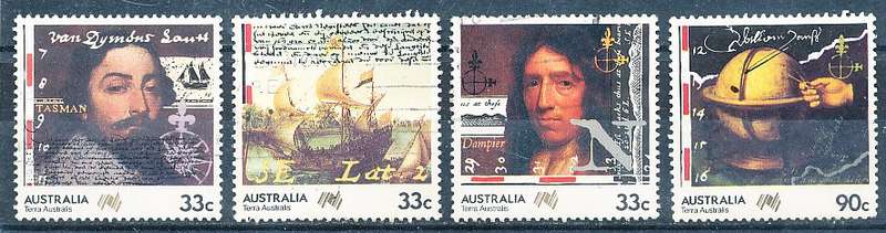 AUSTRALIA  1985 -  Colonization of Australia  SET  -   FINE  USED