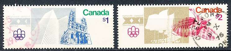 CANADA  1976  - Olympic Games - Montreal    FULL  SET -   FINE  USED