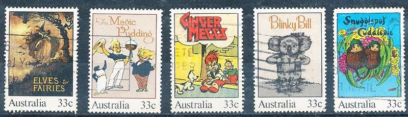 AUSTRALIA  1985 -   Children`s Books   SET  -   FINE  USED