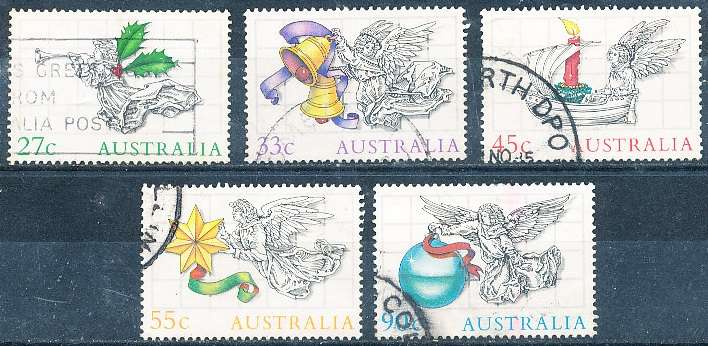 AUSTRALIA  1985 -  Christmas   SET  -   FINE  USED