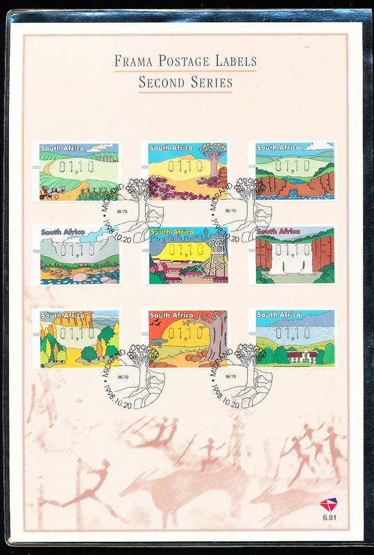 RSA -  1998 -    FRAMA LABELS    F/D  SHEET - FINE  ITEM