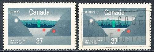 CANADA  1988  -  St. John's, Newfoundland   -  FINE  MINT and USED