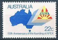 AUSTRALIA  1981 -   Founding of APEX -  FINE  MINT