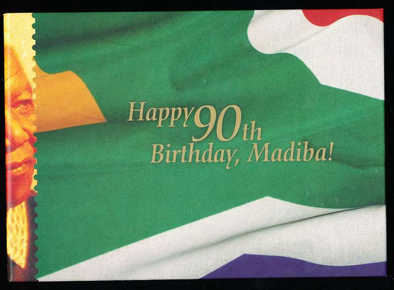 RSA -  2008 -  Nelson Mandela   FOLDER  - FINE  ITEM