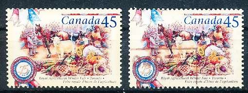 CANADA  1997  -  Royal Agricultural Winter Fair  -  FINE  MINT and   USED
