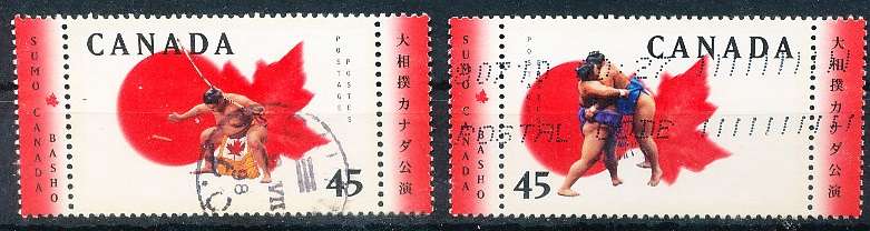 CANADA  1998  -     Sumo Basho (Tournament)   FULL  SET  -  FINE  USED