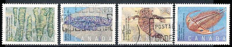 CANADA  1990 -   Primitive Life  FULL  SET -  FINE  USED