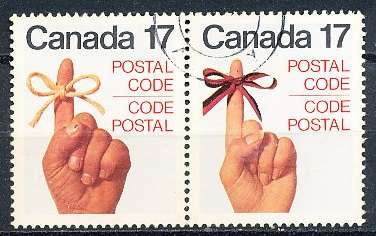 CANADA  1979  -  Postal Code Publicity  FULL  SET -    FINE USED