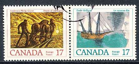 CANADA  1979  -  Canadian Writers - Cover Illustrations  FULL  SET -    FINE USED