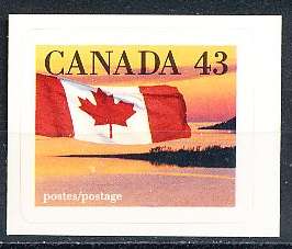 CANADA  1993  -    Canadian Flag - Self Adhesive  -  FINE   MINT