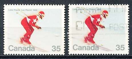 CANADA  1980  -  Winter Olympic Games  -  FINE  MINT and USED