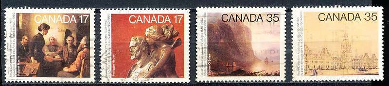 CANADA  1980  -  Canadian Academy of Arts  FULL  SET -    FINE USED