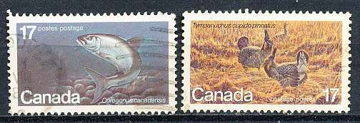 CANADA  1980  -  Endangered Wildlife  FULL  SET -    FINE USED