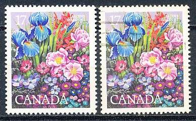 CANADA  1980  -  International Flower Show, Montreal   -  FINE  MINT and USED