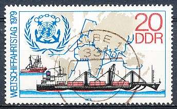 GERMANY  DDR   1979  -    Shipping  SINGLE ISSUE      -  FINE  USED