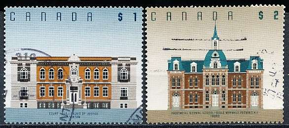 CANADA  1994 -   Architecture   -  FINE USED