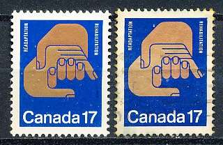 CANADA  1980  -   Rehabilitation    -  FINE  MINT and USED