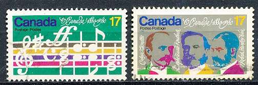 CANADA  1980  -   "O Canada", National Song  FULL  SET -    FINE USED