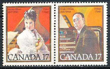 CANADA  1980  -   Famous Canadians   FULL  SET -    FINE MINT