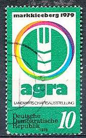 GERMANY  DDR   1979  -       Agriculture Exhibition  SINGLE ISSUE     -  FINE  USED