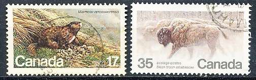 CANADA  1981  -  Endangered Wildlife   FULL  SET -    FINE USED