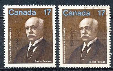 CANADA  1980  -  Dr. Emmanuel-Persillier Lachapelle   -  FINE  MINT and USED