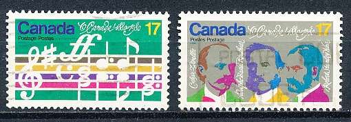 CANADA  1980  -   "O Canada", National Song  FULL  SET -    FINE USED