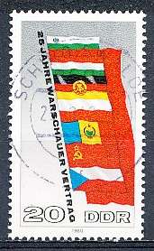 GERMANY  DDR   1980  -  Warsaw Treaty  SINGLE ISSUE     -  FINE  USED