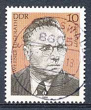 GERMANY  DDR   1980  -  Werner Eggerath  SINGLE ISSUE     -  FINE  USED