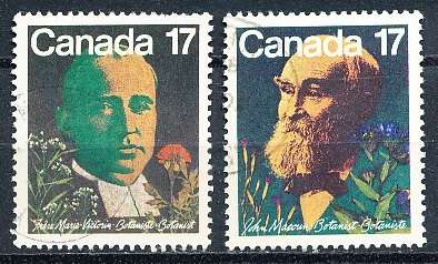 CANADA  1981  -  Canadian Botanists   FULL  SET -  FINE  USED